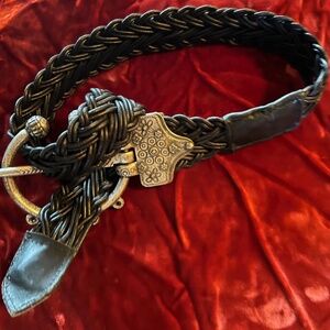 Custom Adjustable Leather Large Dog Collar